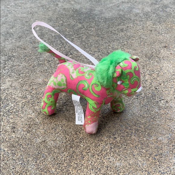 Lilly Pulitzer Stuffed Animal Ornament - Picture 1 of 3
